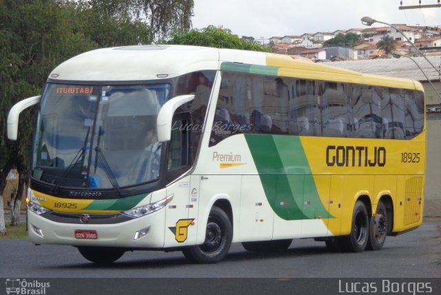Empresa Gontijo de Transportes 18925 na cidade de Araxá, Minas Gerais, Brasil, por Lucas Borges . Número da foto: #3587478.