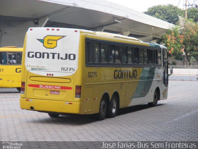 Empresa Gontijo de Transportes 11275 na cidade de Belo Horizonte, Minas Gerais, Brasil, por Junior Almeida. ID da foto: 3587539.