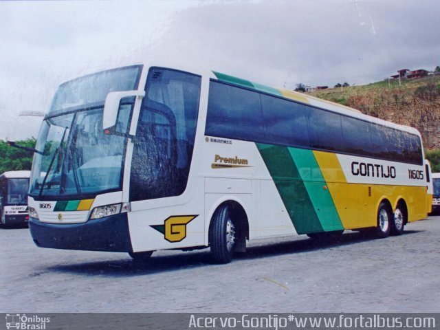 Empresa Gontijo de Transportes 11605 na cidade de Belo Horizonte, Minas Gerais, Brasil, por Amós  Mattos. ID da foto: 3588919.