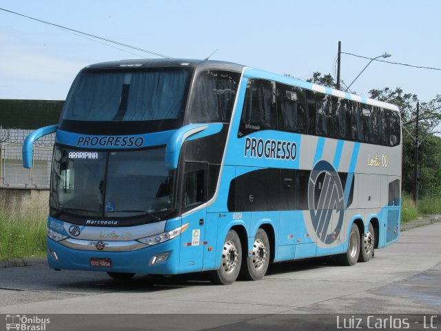 Auto Viação Progresso 6034 na cidade de Recife, Pernambuco, Brasil, por Luiz Carlos de Santana. ID da foto: 3588861.