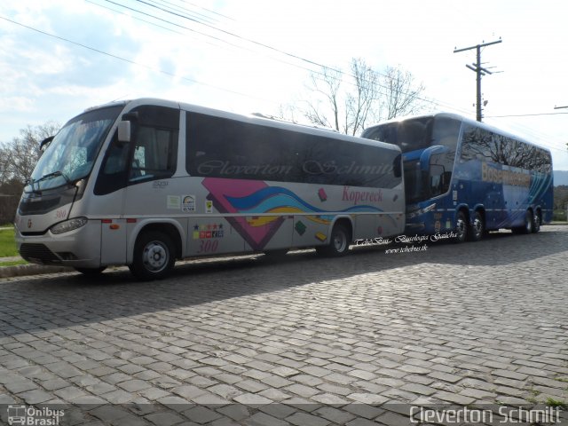 Kopereck Turismo 300 na cidade de Santa Maria, Rio Grande do Sul, Brasil, por Cleverton Schmitt. ID da foto: 3592976.