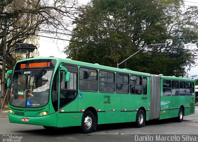 Auto Viação Marechal AB696 na cidade de Curitiba, Paraná, Brasil, por Danilo Marcelo Silva. ID da foto: 3592057.