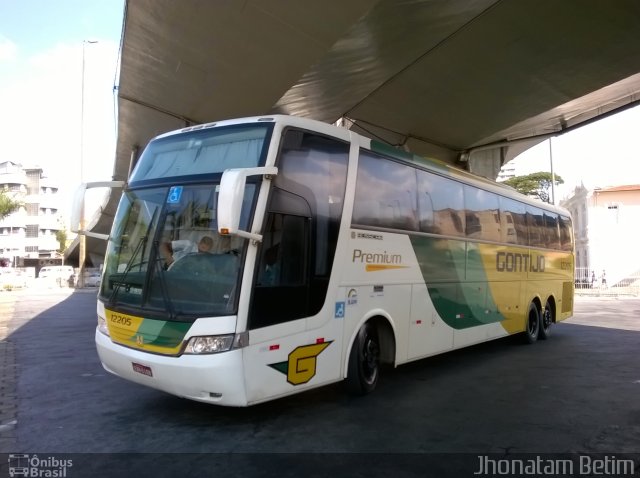 Empresa Gontijo de Transportes 12205 na cidade de Belo Horizonte, Minas Gerais, Brasil, por Jhonatam Betim. ID da foto: 3591059.