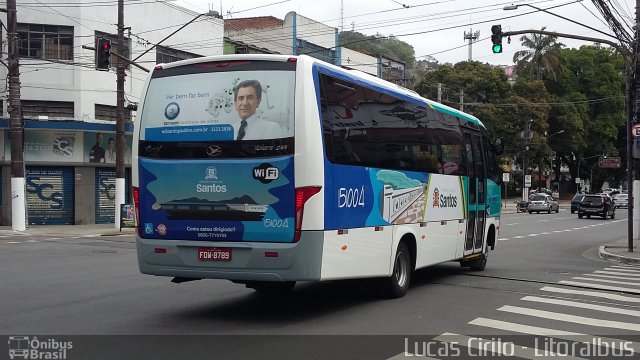 Guaiúba Transportes 151004 na cidade de Santos, São Paulo, Brasil, por Lucas Cirilo. Número da foto: #3592852.