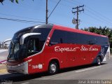 Expresso São Luiz 7600 na cidade de Goiânia, Goiás, Brasil, por José Antônio Gama. Número da foto: #3592654.