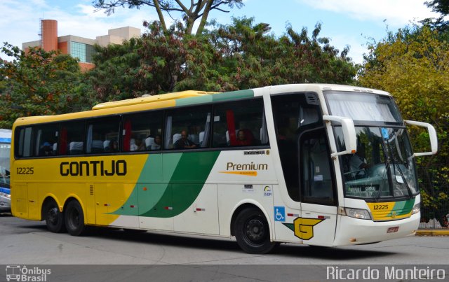 Empresa Gontijo de Transportes 12225 na cidade de São Paulo, São Paulo, Brasil, por Ricardo Silva Monteiro. ID da foto: 3594598.