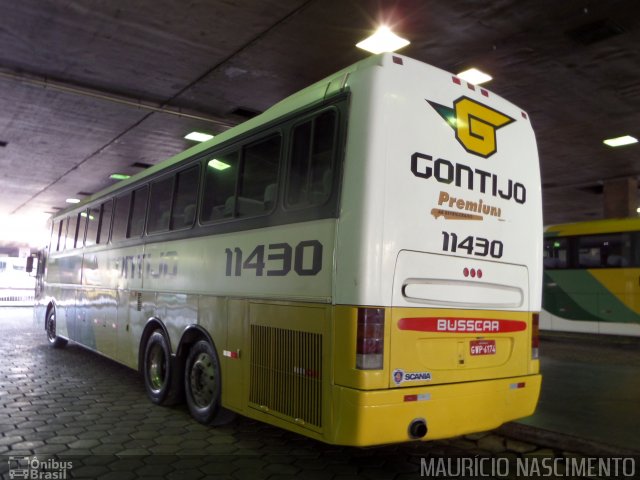 Empresa Gontijo de Transportes 11430 na cidade de Belo Horizonte, Minas Gerais, Brasil, por Maurício Nascimento. Número da foto: #3595246.
