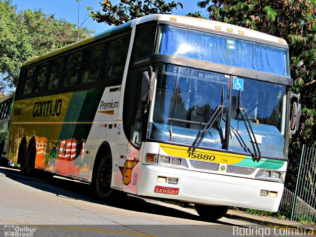 Empresa Gontijo de Transportes 15880 na cidade de São Paulo, São Paulo, Brasil, por Rodrigo Coimbra. ID da foto: 3594881.