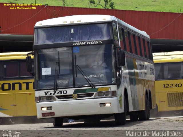 Empresa Gontijo de Transportes 15740 na cidade de João Monlevade, Minas Gerais, Brasil, por Mairo de Magalhães. Número da foto: #3593626.