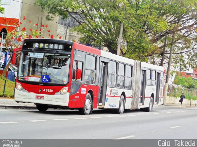 Express Transportes Urbanos Ltda 4 8880 na cidade de São Paulo, São Paulo, Brasil, por Caio  Takeda. Número da foto: #3595005.