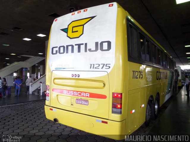 Empresa Gontijo de Transportes 11275 na cidade de Belo Horizonte, Minas Gerais, Brasil, por Maurício Nascimento. ID da foto: 3595261.