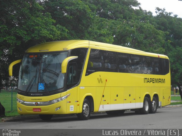 Viação Itapemirim 60627 na cidade de Vitória, Espírito Santo, Brasil, por Lucas Oliveira. ID da foto: 3594204.