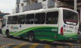 Viação Piracicabana Santos 4443 na cidade de Santos, São Paulo, Brasil, por Reginaldo Cardoso. Número da foto: #:id.