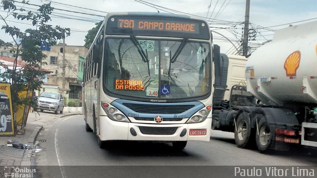 Transportes Barra C13103 na cidade de Rio de Janeiro, Rio de Janeiro, Brasil, por Paulo Vitor Lima. Número da foto: #3596031.