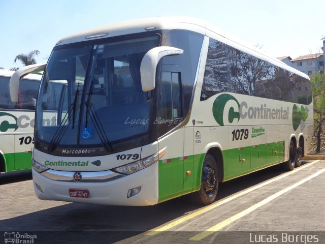 Viação Continental de Transportes 1079 na cidade de Patos de Minas, Minas Gerais, Brasil, por Lucas Borges . Número da foto: #3596761.