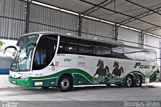 Trans Poney 3707 na cidade de São Vicente, São Paulo, Brasil, por Douglas Alvim. Número da foto: #3596712.
