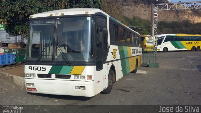 Empresa Gontijo de Transportes 9605 na cidade de Belo Horizonte, Minas Gerais, Brasil, por José da Silva. ID da foto: 3596164.