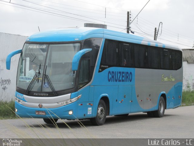 Viação Cruzeiro 6060 na cidade de Recife, Pernambuco, Brasil, por Luiz Carlos de Santana. Número da foto: #3595718.