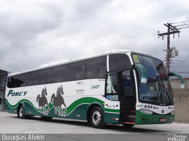 Trans Poney 3407 na cidade de São Vicente, São Paulo, Brasil, por Douglas Alvim. Número da foto: #3596729.