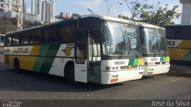 Empresa Gontijo de Transportes 9610 na cidade de Belo Horizonte, Minas Gerais, Brasil, por José da Silva. ID da foto: 3596168.