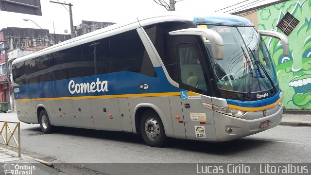 Viação Cometa 10234 na cidade de Santos, São Paulo, Brasil, por Lucas Cirilo. Número da foto: #3596737.