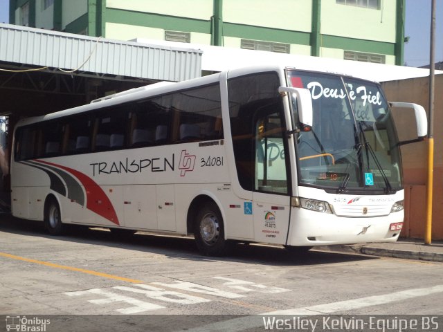 Transpen Transporte Coletivo e Encomendas 34081 na cidade de Sorocaba, São Paulo, Brasil, por Weslley Kelvin Batista. Número da foto: #3596383.