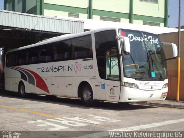 Transpen Transporte Coletivo e Encomendas 34081 na cidade de Sorocaba, São Paulo, Brasil, por Weslley Kelvin Batista. ID da foto: 3596383.