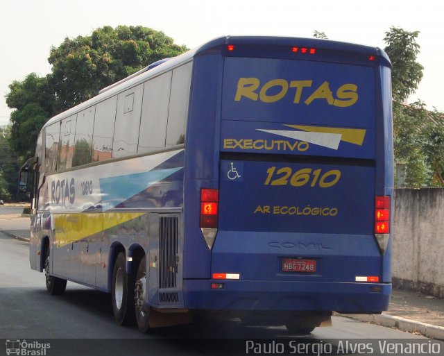 RodeRotas - Rotas de Viação do Triângulo 12610 na cidade de Cuiabá, Mato Grosso, Brasil, por Paulo Sergio Alves Venancio. Número da foto: #3596120.
