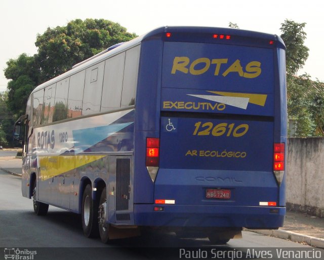 RodeRotas - Rotas de Viação do Triângulo 12610 na cidade de Cuiabá, Mato Grosso, Brasil, por Paulo Sergio Alves Venancio. ID da foto: 3596120.