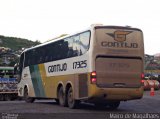 Empresa Gontijo de Transportes 17325 na cidade de João Monlevade, Minas Gerais, Brasil, por Mairo de Magalhães. Número da foto: #:id.