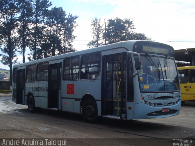 TCGL - Transportes Coletivos Grande Londrina 1133 na cidade de Londrina, Paraná, Brasil, por André Aguirra Taioqui. Número da foto: #3599127.