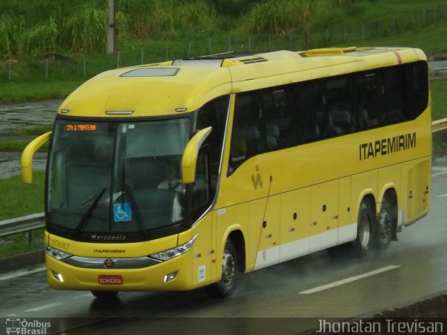 Viação Itapemirim 60683 na cidade de Lavrinhas, São Paulo, Brasil, por Jhonatan Diego da Silva Trevisan. ID da foto: 3598929.