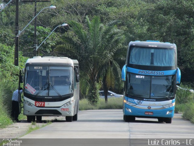 Auto Viação Progresso 6034 na cidade de Recife, Pernambuco, Brasil, por Luiz Carlos de Santana. Número da foto: #3598871.