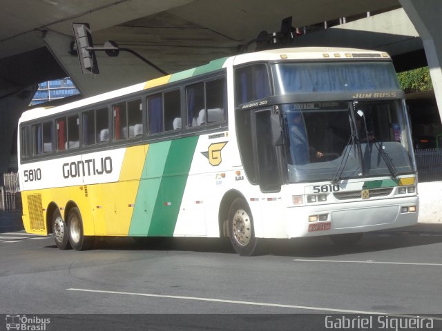 Empresa Gontijo de Transportes 5810 na cidade de Belo Horizonte, Minas Gerais, Brasil, por Gabriel Oliveira. ID da foto: 3598075.