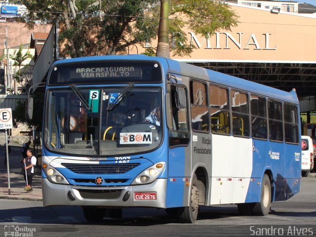 Viação Piracicabana São Roque 7227 na cidade de São Roque, São Paulo, Brasil, por Sandro Alves. ID da foto: 3600276.