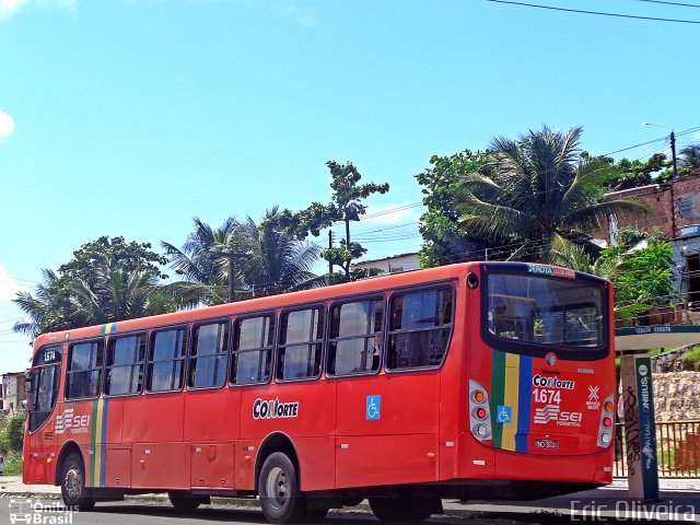 Itamaracá Transportes 1.674 na cidade de Orobó, Pernambuco, Brasil, por Eric Oliveira. ID da foto: 3600076.