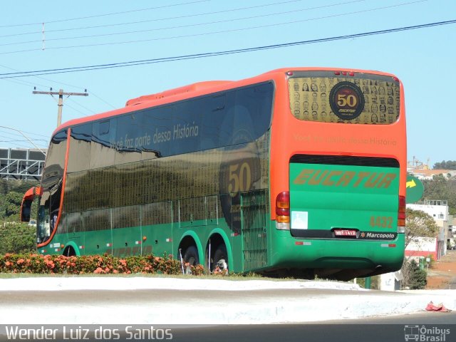 Eucatur - Empresa União Cascavel de Transportes e Turismo 4432 na cidade de Rio Verde, Goiás, Brasil, por Wender Luiz dos Santos. ID da foto: 3600514.