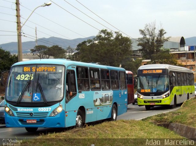 Vianel > Auto Viação Pioneira 02027 na cidade de Belo Horizonte, Minas Gerais, Brasil, por Adão Raimundo Marcelino. Número da foto: #3601037.