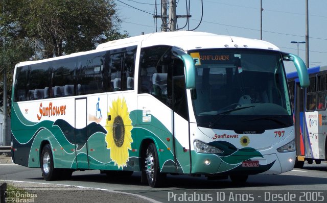 Sunflower Turismo 797 na cidade de São Paulo, São Paulo, Brasil, por Cristiano Soares da Silva. ID da foto: 3600183.