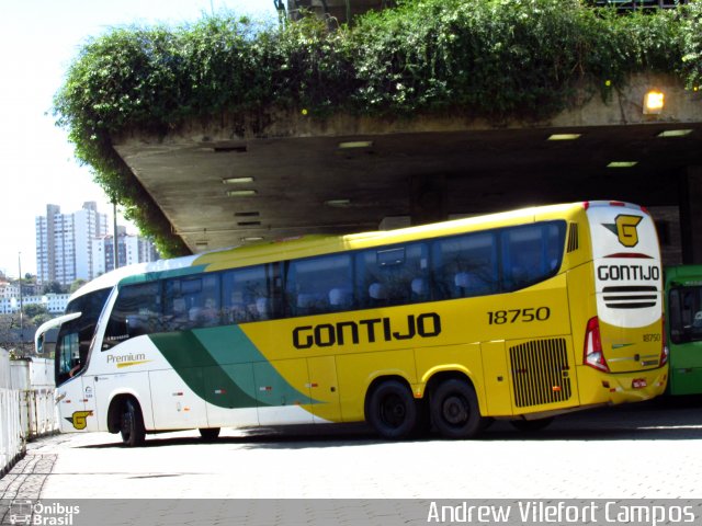 Empresa Gontijo de Transportes 18750 na cidade de Belo Horizonte, Minas Gerais, Brasil, por Andrew Campos. Número da foto: #3603839.