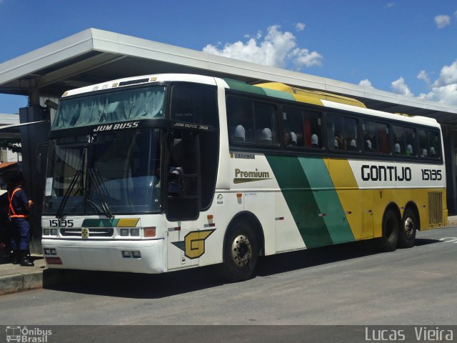 Empresa Gontijo de Transportes 15135 na cidade de Belo Horizonte, Minas Gerais, Brasil, por Lucas Vieira. ID da foto: 3602516.