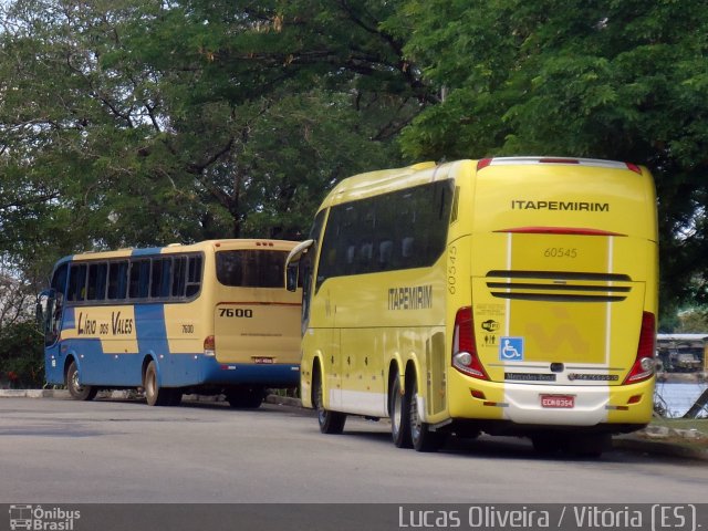 Viação Itapemirim 60545 na cidade de Vitória, Espírito Santo, Brasil, por Lucas Oliveira. ID da foto: 3603078.