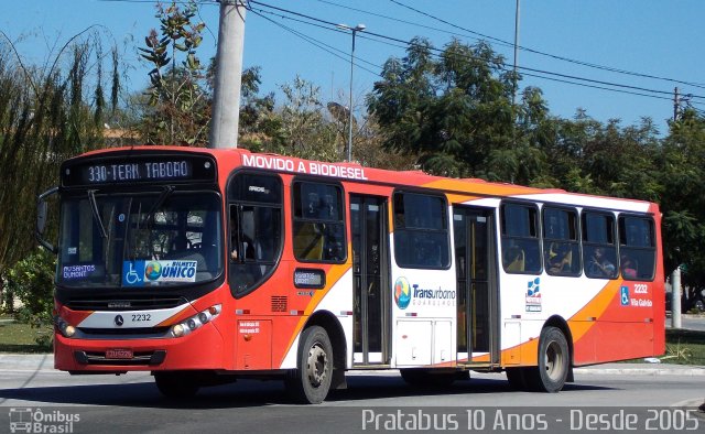 Empresa de Ônibus Vila Galvão 2232 na cidade de Guarulhos, São Paulo, Brasil, por Cristiano Soares da Silva. Número da foto: #3603102.