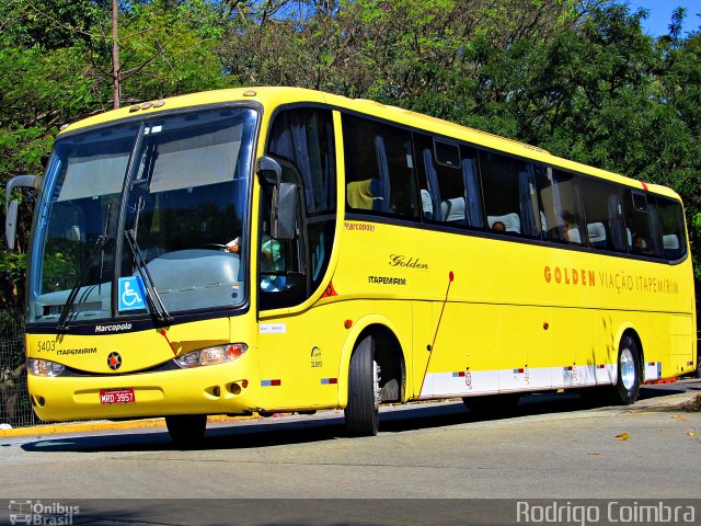 Viação Itapemirim 5403 na cidade de São Paulo, São Paulo, Brasil, por Rodrigo Coimbra. ID da foto: 3603535.