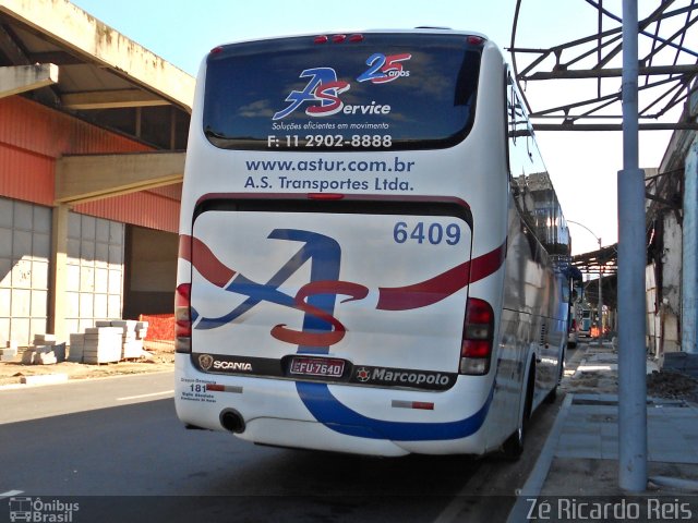 AS Service 6409 na cidade de Rio de Janeiro, Rio de Janeiro, Brasil, por Zé Ricardo Reis. Número da foto: #3601672.