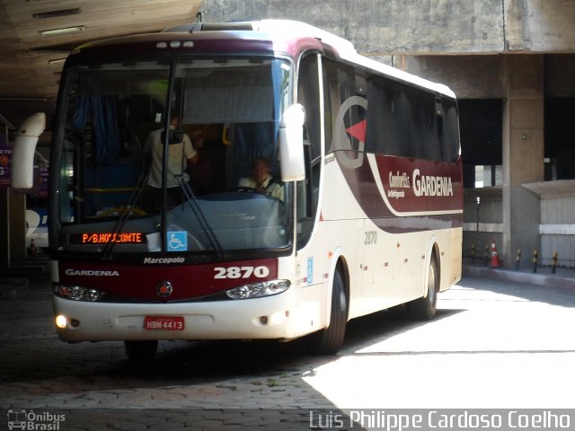 Expresso Gardenia 2870 na cidade de Belo Horizonte, Minas Gerais, Brasil, por Luis Philippe Cardoso Coelho. Número da foto: #3603256.