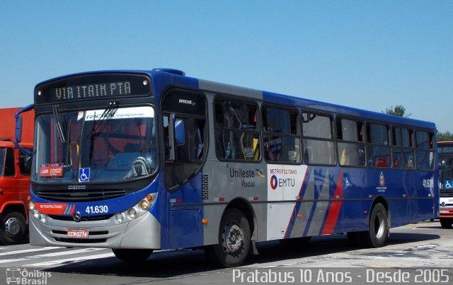 Radial Transporte Coletivo 41.630 na cidade de Guarulhos, São Paulo, Brasil, por Cristiano Soares da Silva. ID da foto: 3603794.