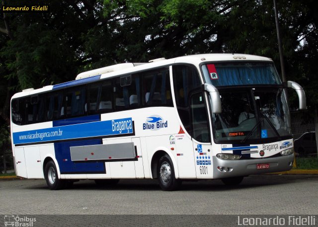 Auto Viação Bragança 6001 na cidade de São Paulo, São Paulo, Brasil, por Leonardo Fidelli. Número da foto: #3545496.