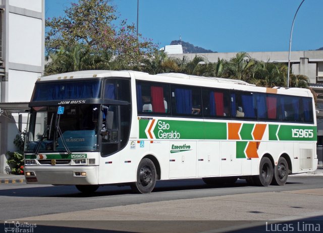 Cia. São Geraldo de Viação 15965 na cidade de Rio de Janeiro, Rio de Janeiro, Brasil, por Lucas Lima. Número da foto: #3544629.