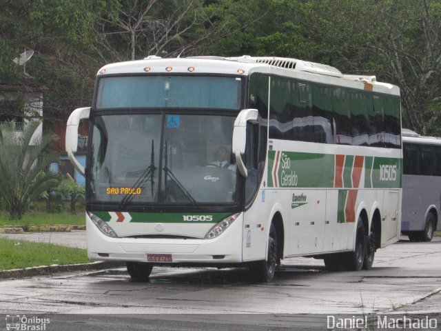 Cia. São Geraldo de Viação 10505 na cidade de Ilhéus, Bahia, Brasil, por Daniel  Machado. ID da foto: 3543906.